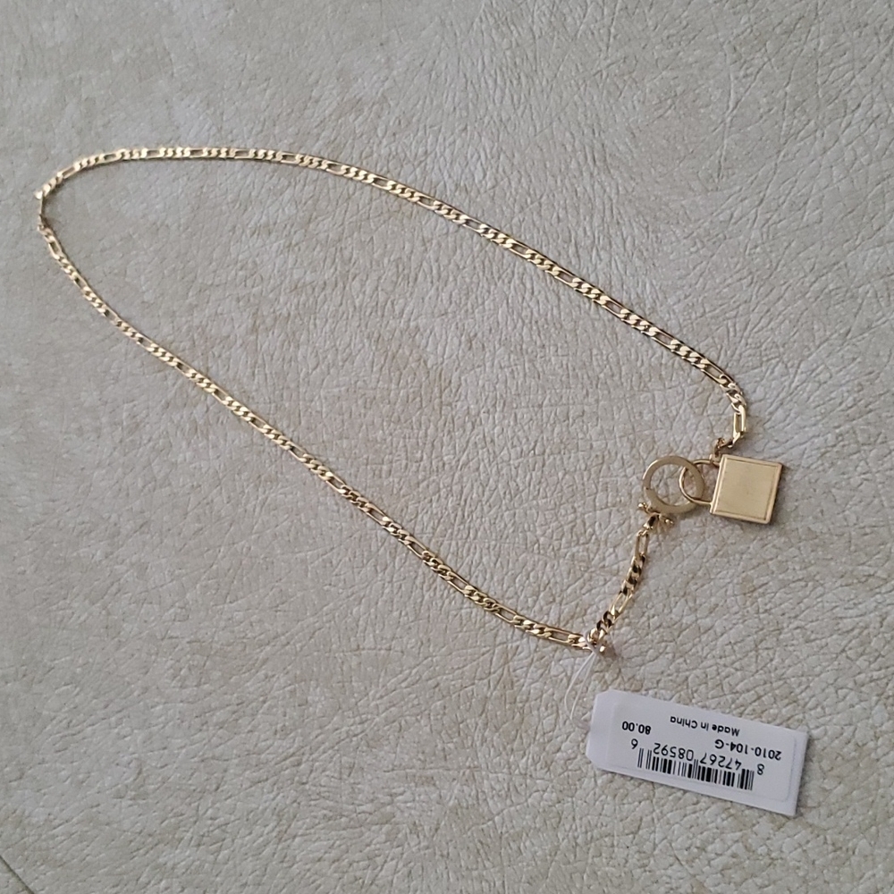 GORJANA gold Charlie charm locket chain necklace - Picture 4 of 11